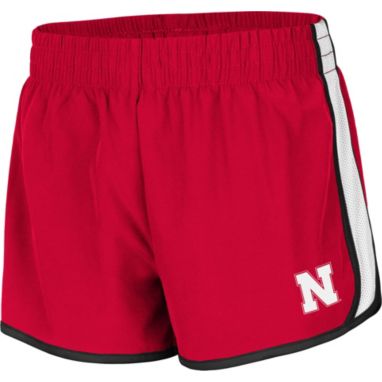 sorry, Colosseum Women's Nebraska Cornhuskers Scarlet The Plastics Woven Shorts is currently out of stock