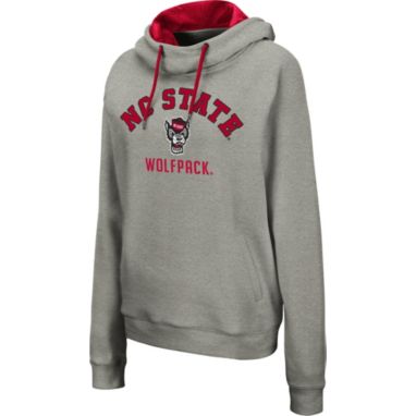 sorry, Colosseum Women's NC State Wolfpack Grey Funnel Pullover Hoodie is currently out of stock