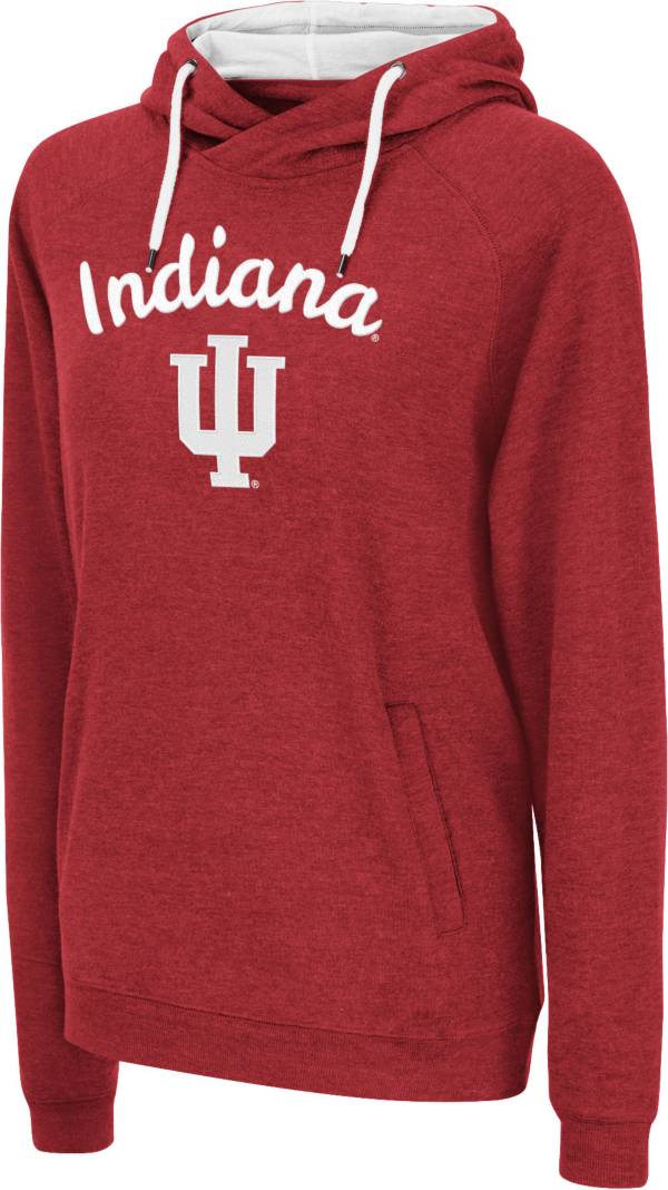 Colosseum Women's Indiana Hoosiers Crimson Pullover Hoodie product image