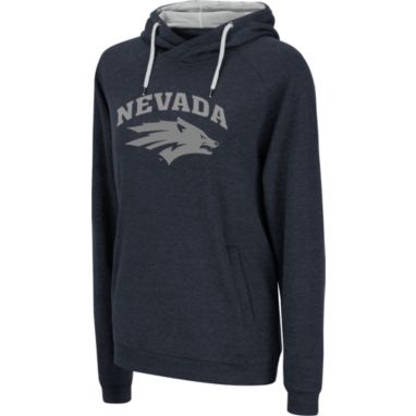 sorry, Colosseum Women's Nevada Wolf Pack Blue Pullover Hoodie is currently out of stock