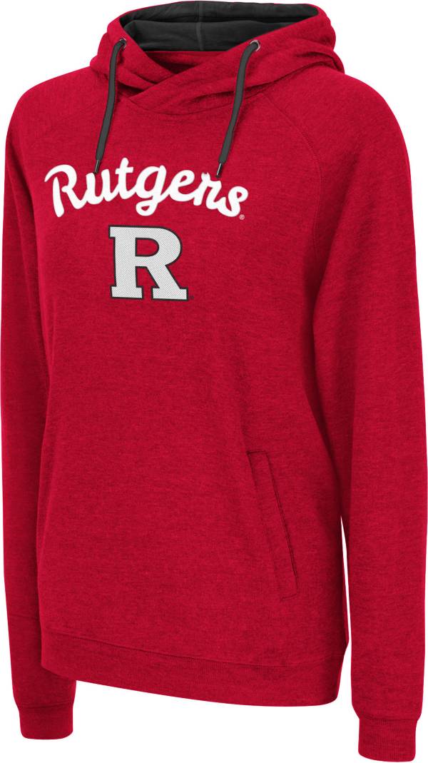 Colosseum Women's Rutgers Scarlet Knights Scarlet Pullover Hoodie