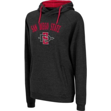 sorry, Colosseum Women's San Diego State Aztecs Black Pullover Hoodie is currently out of stock