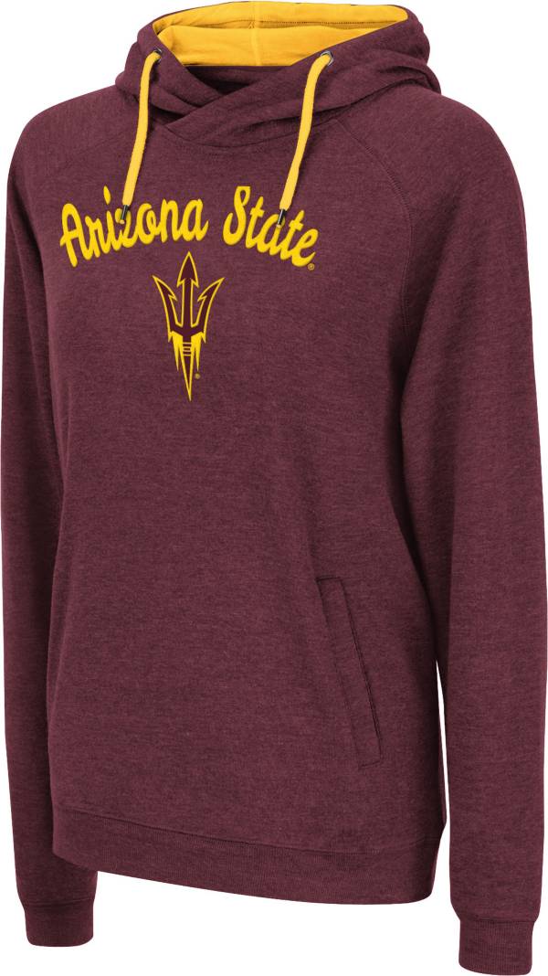 Colosseum Women's Arizona State Sun Devils Maroon Pullover Hoodie