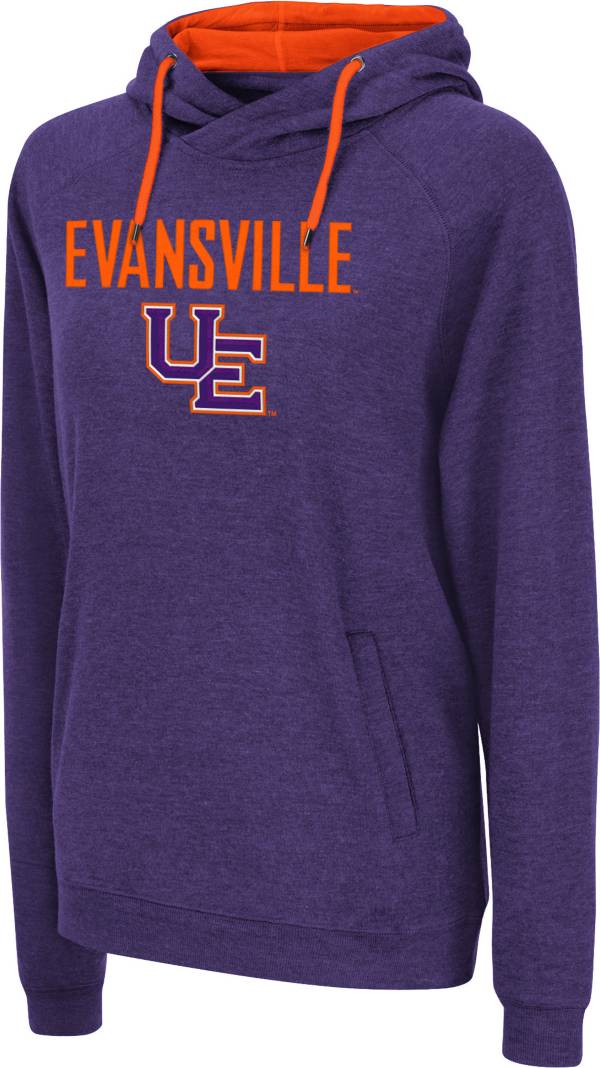 Colosseum Women's Evansville Purple Aces Purple Pullover Hoodie