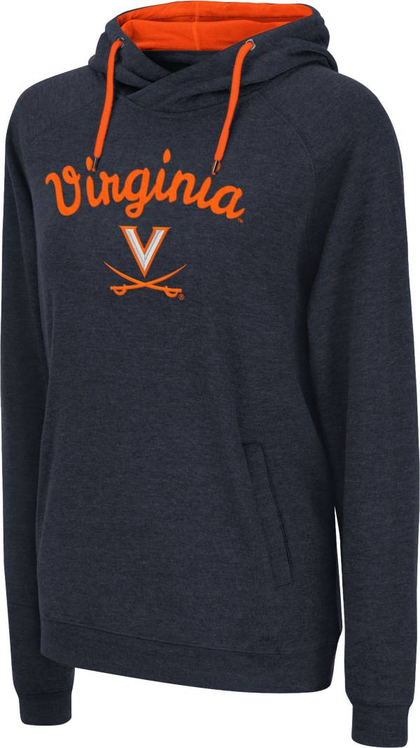 Colosseum Women's Virginia Cavaliers Blue Pullover Hoodie