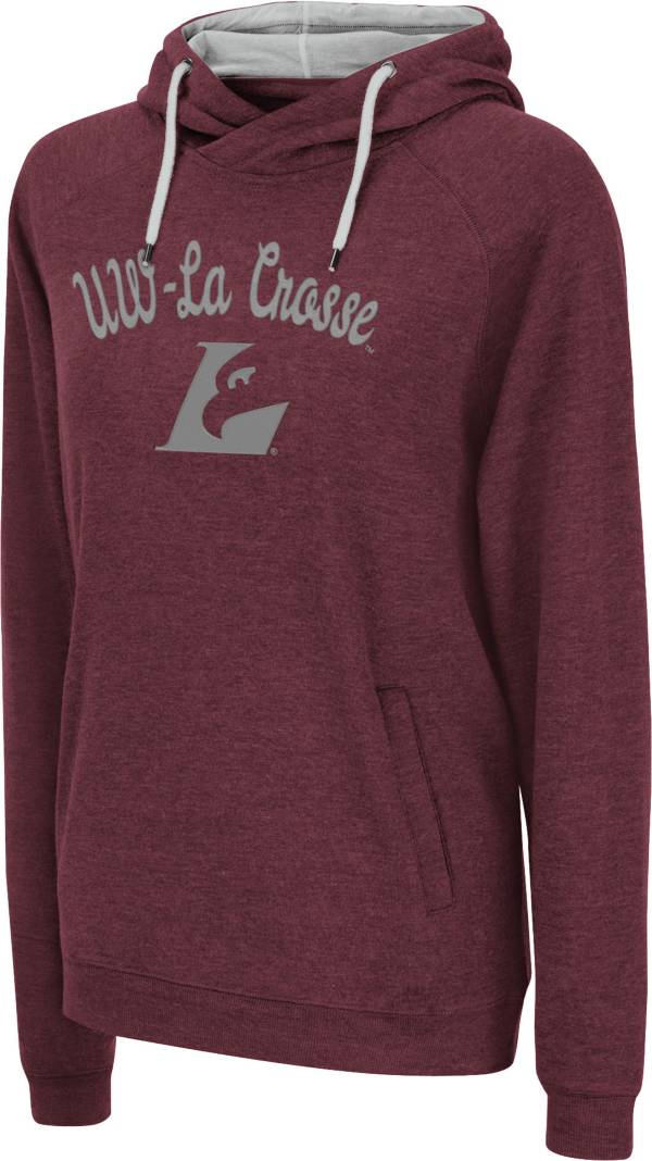 Colosseum Women's UW-La Crosse Eagles Maroon Pullover Hoodie