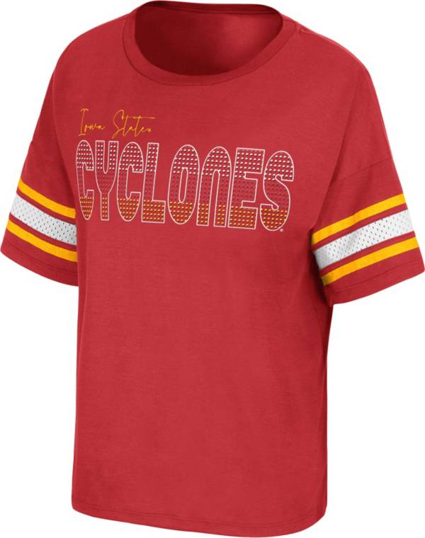 Colosseum Women's Iowa State Cyclones Cardinal Janis T-Shirt