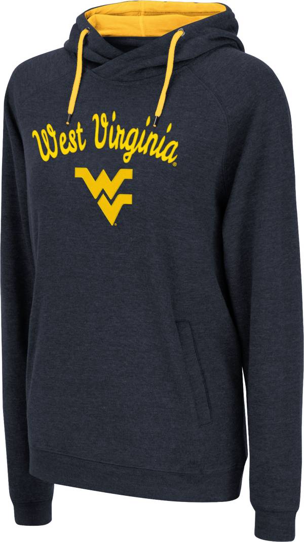 Colosseum Women's West Virginia Mountaineers Blue Pullover Hoodie product image