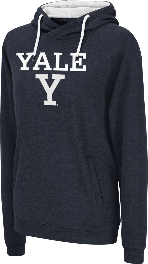 Colosseum Women's Yale Bulldogs Yale Blue Pullover Hoodie