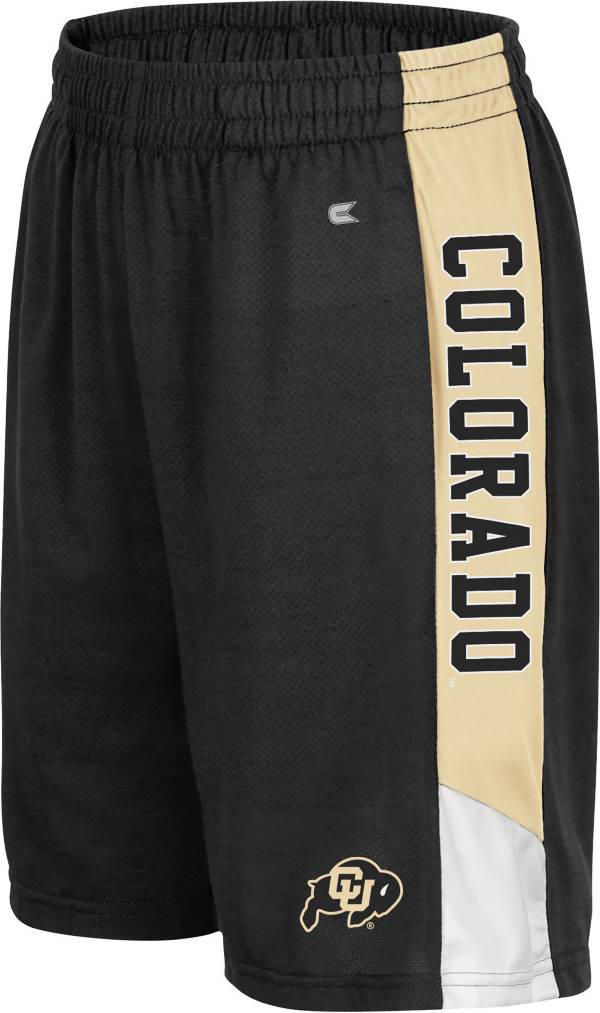 Colosseum Youth Colorado Buffaloes Black Wonkavision Shorts