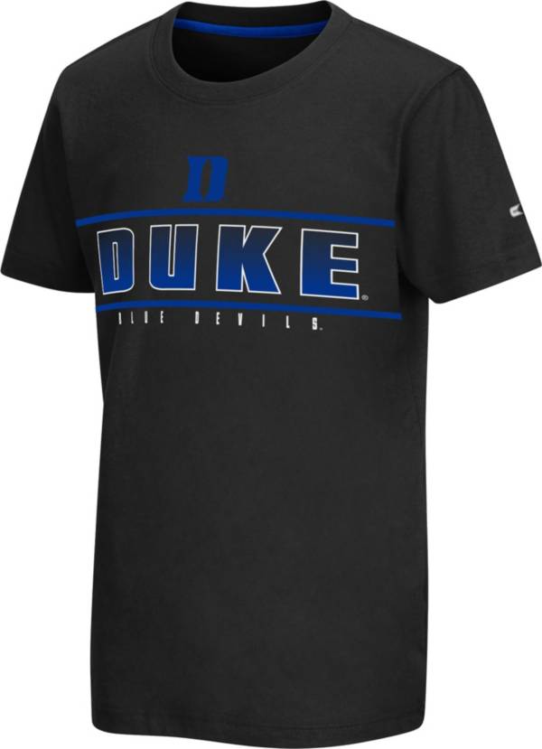 Colosseum Youth Duke Blue Devils Black Snozzberry T-Shirt