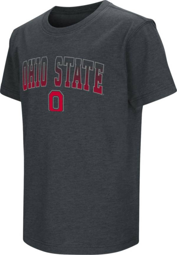 Colosseum Youth Ohio State Buckeyes Black Dual Blend T-Shirt product image