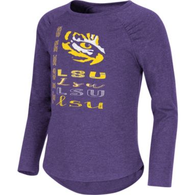 sorry, Colosseum Girl's LSU Tigers Purple Heart Long Sleeve T-Shirt is currently out of stock