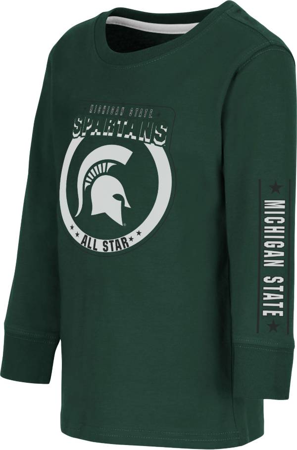 Colosseum Toddler Michigan State Spartans Green Long Sleeve T-Shirt