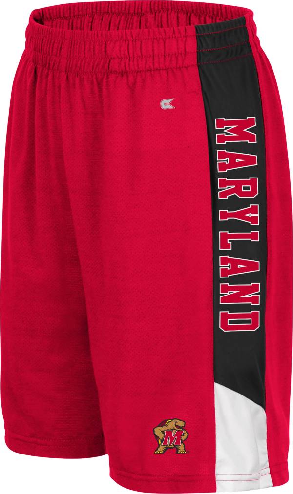 Colosseum Youth Maryland Terrapins Red Wonkavision Shorts