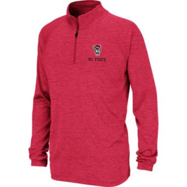 sorry, Colosseum Youth NC State Wolfpack Red Quarter-Zip Pullover Shirt is currently out of stock
