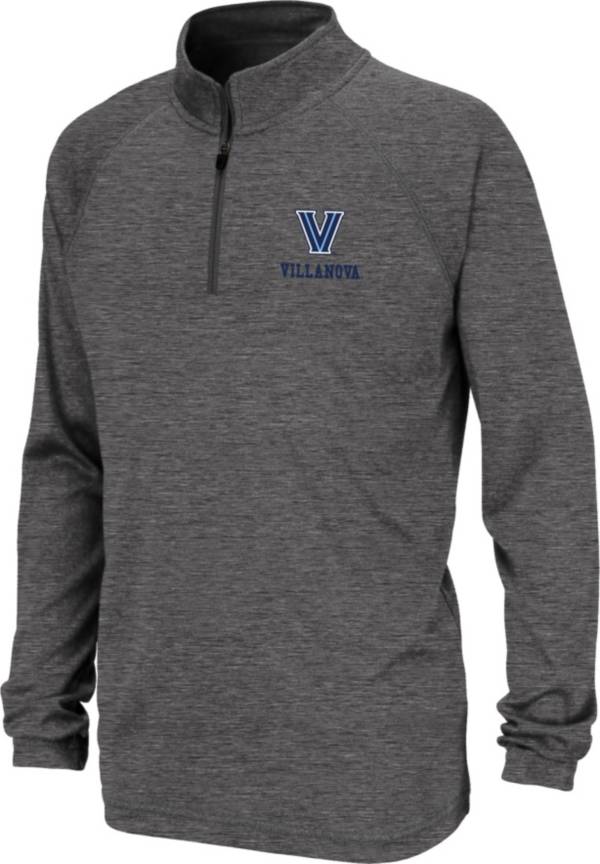 Colosseum Youth Villanova Wildcats Grey Quarter-Zip Pullover Shirt product image