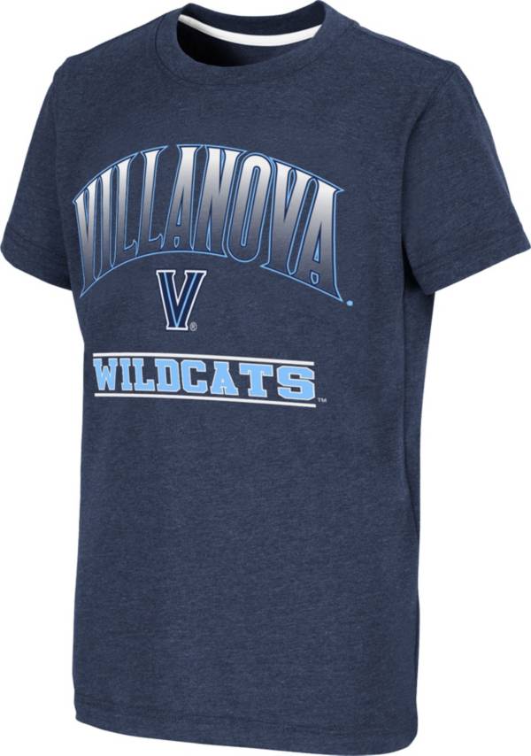 Colosseum Youth Villanova Wildcats Navy Toffee T-Shirt