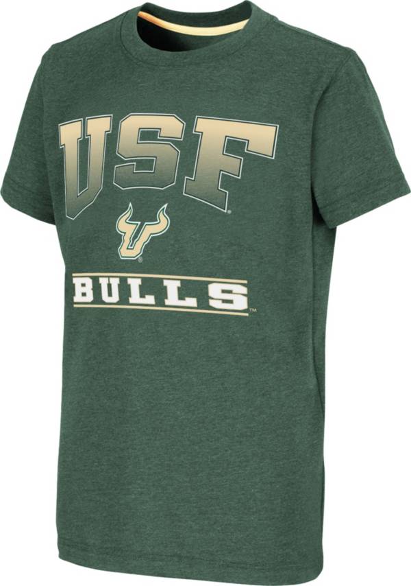 Colosseum Youth South Florida Bulls Green Toffee T-Shirt