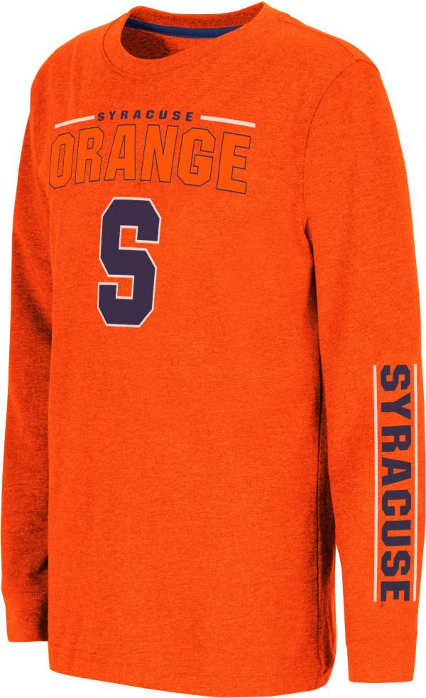 Colosseum Youth Syracuse Orange Orange West Long Sleeve T-Shirt