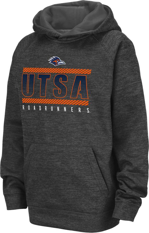 Colosseum Youth UT San Antonio Grey Pullover Hoodie