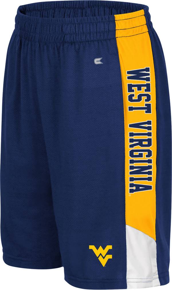 Colosseum Youth West Virginia Mountaineers Blue Wonkavision Shorts