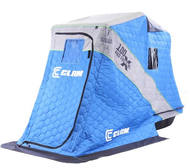 Clam Outdoors X100 Pro Thermal Ice Shelter