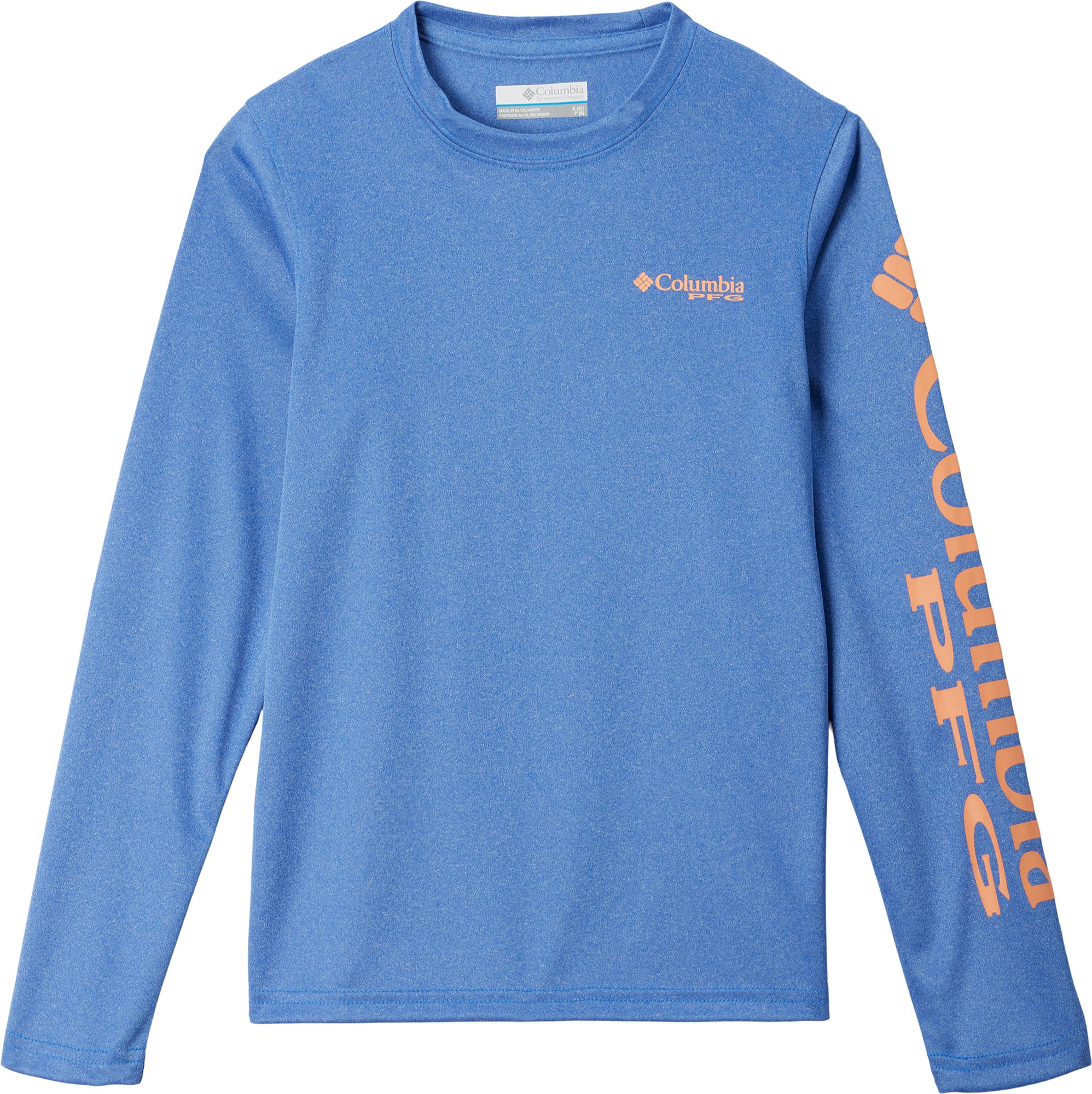 Columbia Youth Terminal Tackle Heather Long Sleeve Shirt product image
