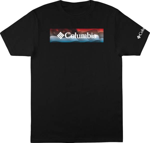 Columbia Men's Flag Fill Box Graphic T-Shirt