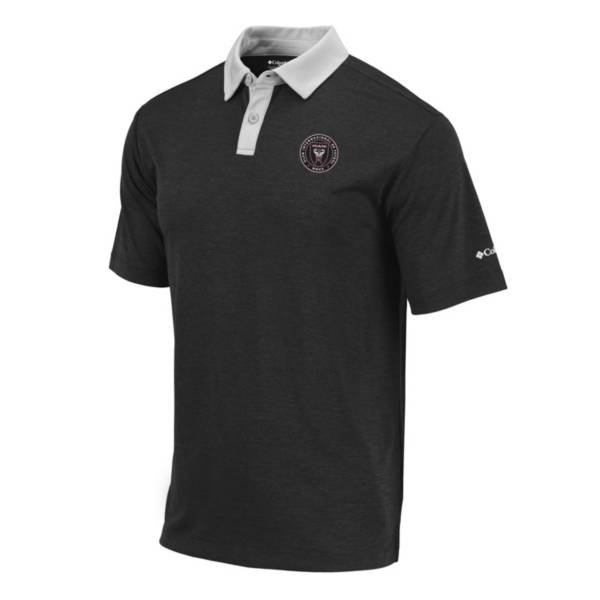 Columbia Men's Inter Miami CF Omni-Wick Range Black Performance Polo