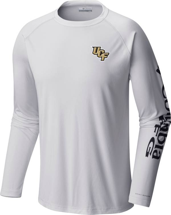 Columbia Men's UCF Knights White Terminal Tackle Long Sleeve T-Shirt product image