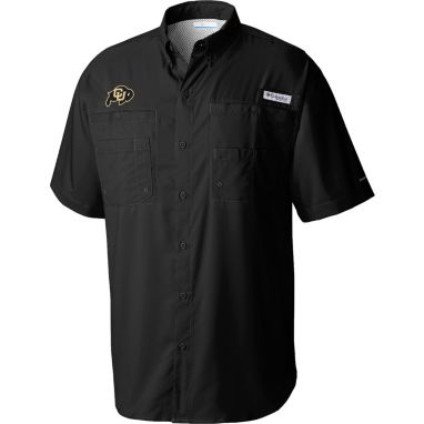 sorry, Columbia Men's Colorado Buffaloes Black Tamiami Button Down Shirt is currently out of stock