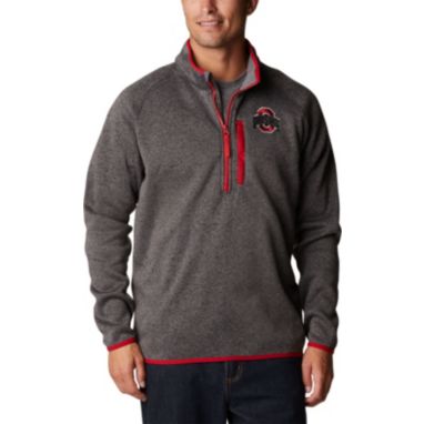 sorry, Columbia Men's Ohio State Buckeyes Grey Canyon Point Half-Zip Pullover Fleece Jacket is currently out of stock