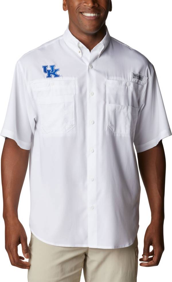 Columbia Men's Kentucky Wildcats White Tamiami Long Sleeve Shirt product image