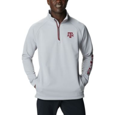 sorry, Columbia Men's Texas A&M Aggies Grey PFG Terminal Tackle Quarter-Zip Pullover Shirt is currently out of stock