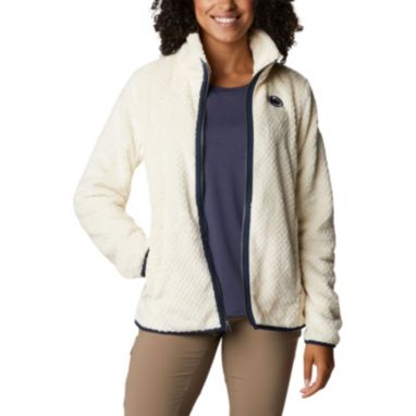 sorry, Columbia Women's Penn State Nittany Lions White Fire Side Sherpa Full-Zip Jacket is currently out of stock