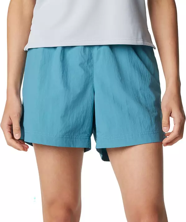 Columbia Women's PFG Backcast Water Shorts, Small, Canyon Blue