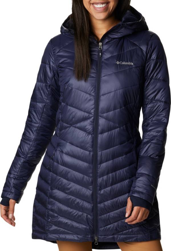 Columbia Joy Peak Novelty Mid Jacket Womens Large Black Puffer