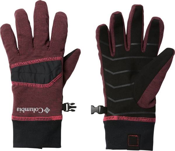 L, Black Visita lo Store di ColumbiaColumbia Women Agent Heat IIl Omni-Heat Thermal Reflective Fleece Gloves 