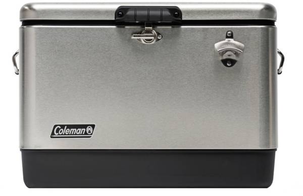 Coleman Reunion 54-Quart Steel Belted Stainless Steel Cooler