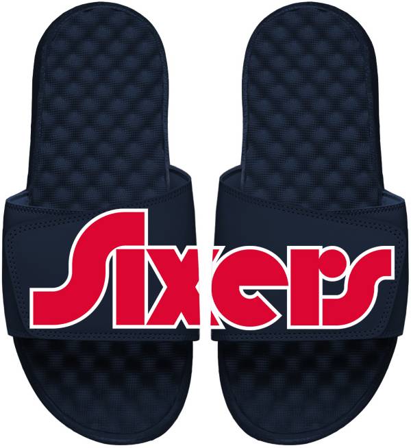 ISlide 2021-22 City Edition Philadelphia 76ers Navy Logo Slide Sandals product image