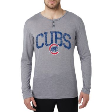 sorry, Concepts Men's Chicago Cubs Grey Henley Long Sleeve Shirt is currently out of stock