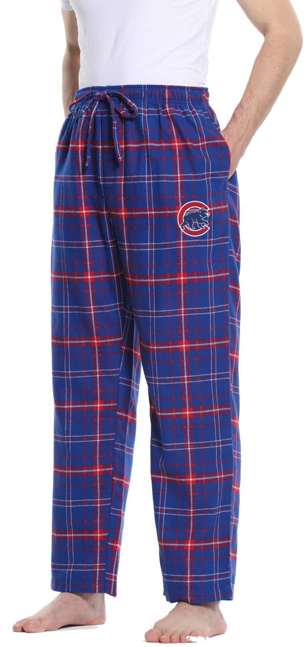 Concepts Sports Men's Chicago Cubs Royal Flannel Pants product image