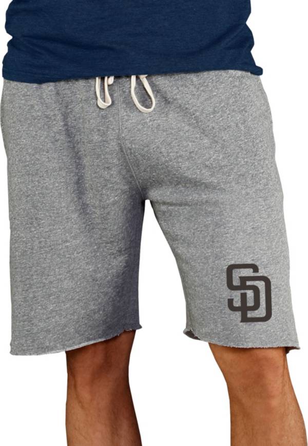 Concepts Sport Men's San Diego Padres Grey Mainstream Terry Shorts product image