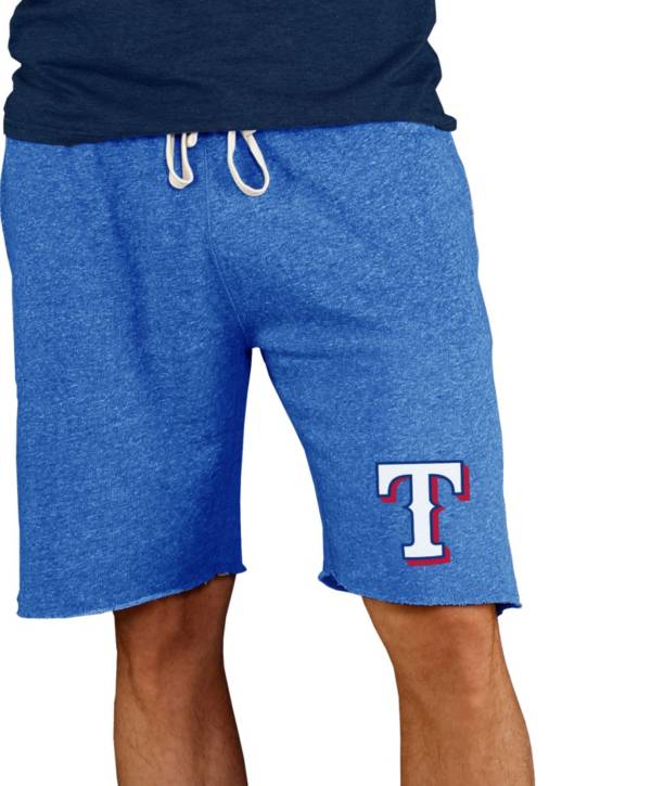 Concepts Sport Men's Texas Rangers Blue Mainstream Terry Shorts product image