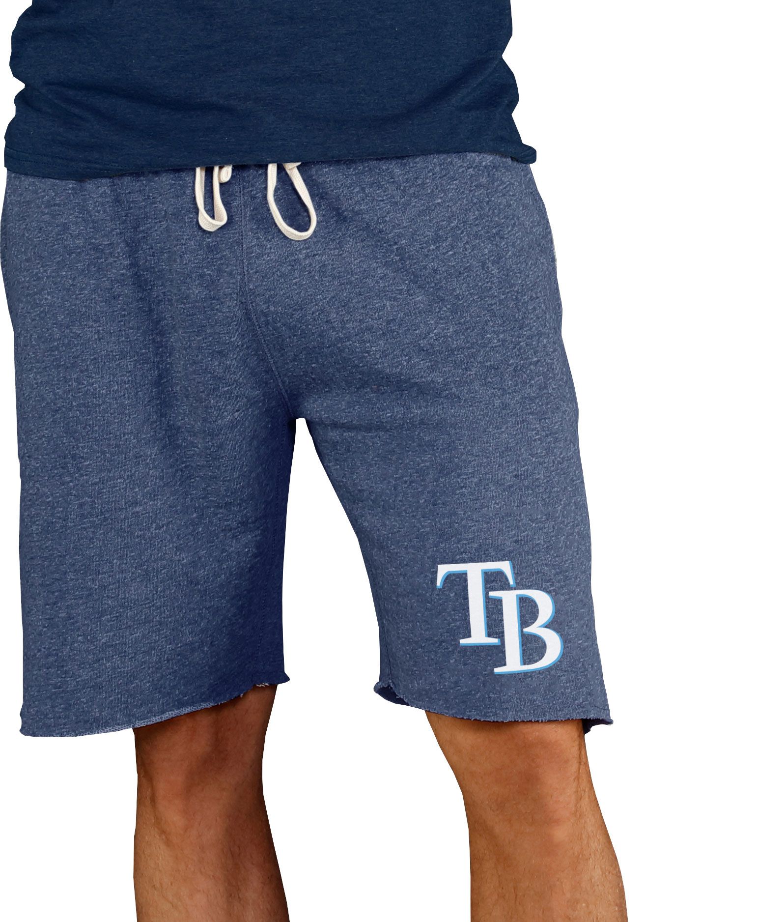 Concepts Sport Men's Tampa Bay Rays Navy Mainstream Terry Shorts