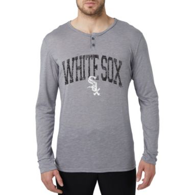 sorry, Concepts Men's Chicago White Sox Grey Henley Long Sleeve Shirt is currently out of stock