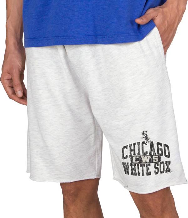 Concepts Men's Chicago White Sox White Terry Shorts