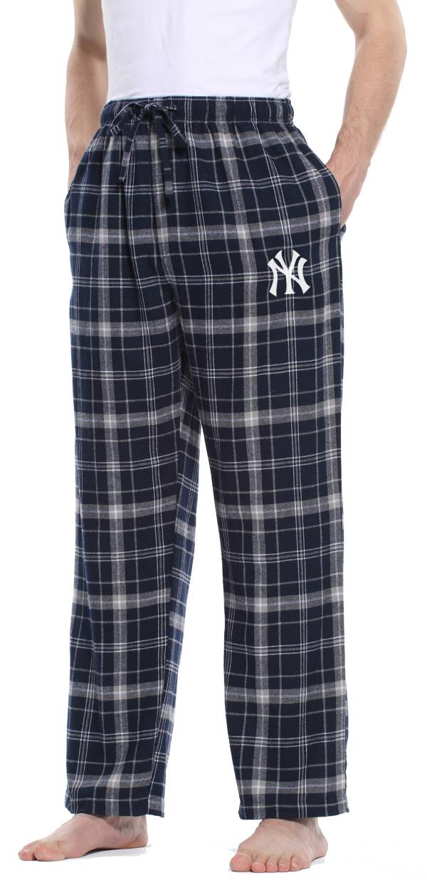 Concepts Sports Men's New York Yankees Navy Flannel Pants product image