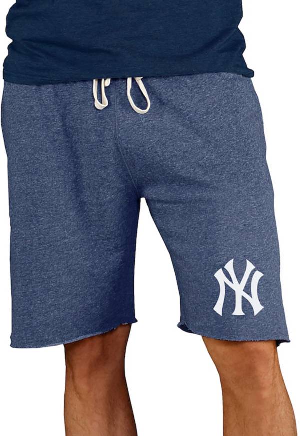 Concepts Sport Men's New York Yankees Blue Mainstream Terry Shorts